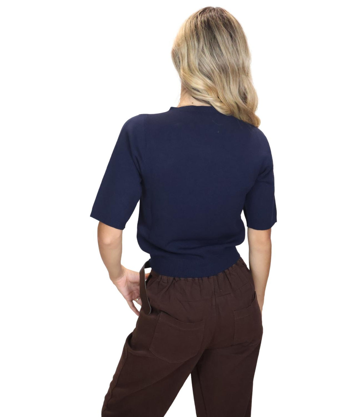 Kontatto Maglia Navy da Donna