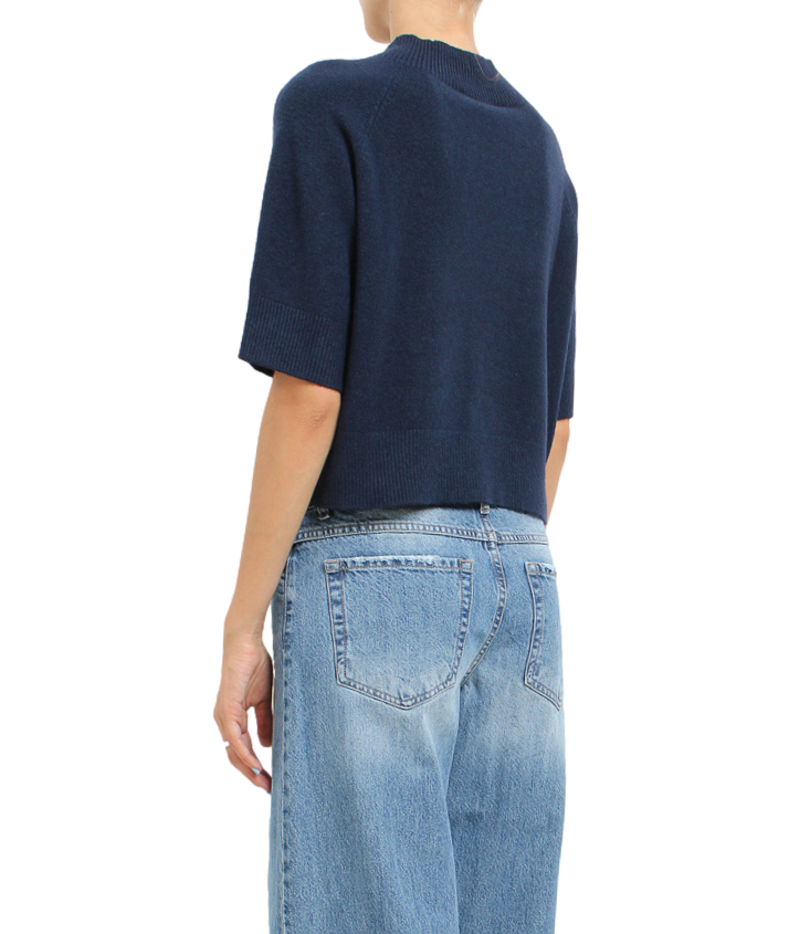 Kontatto Maglia Navy da Donna