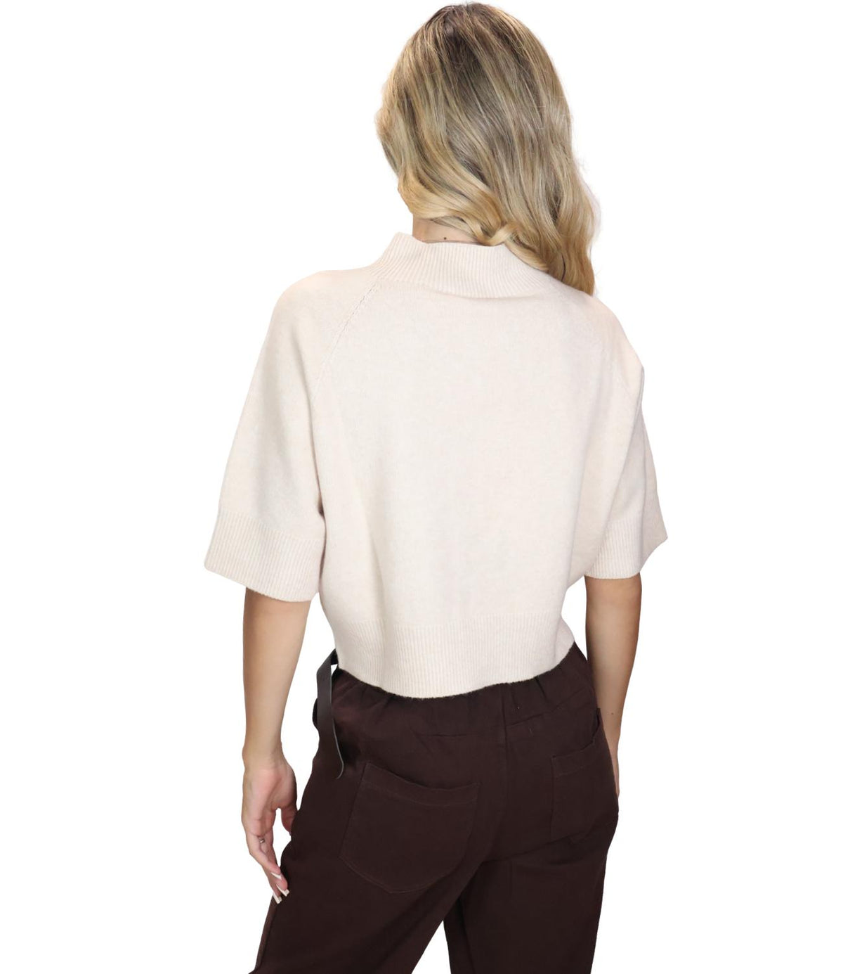 Kontatto Maglia Beige Mel. da Donna