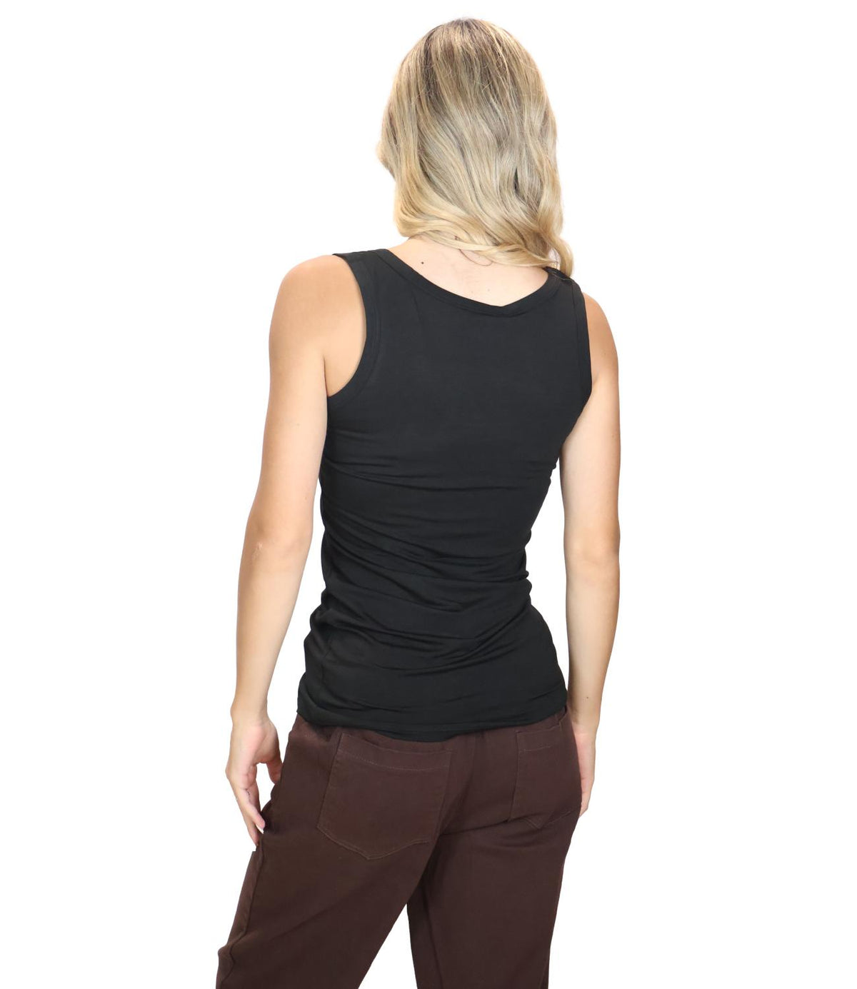 Kontatto Canotta NerO-Black da Donna