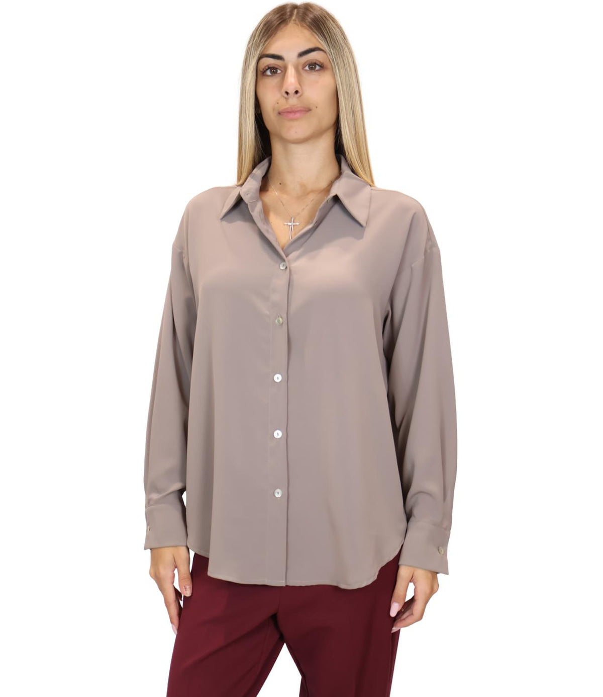 Le Streghe Camicia Antracite da Donna