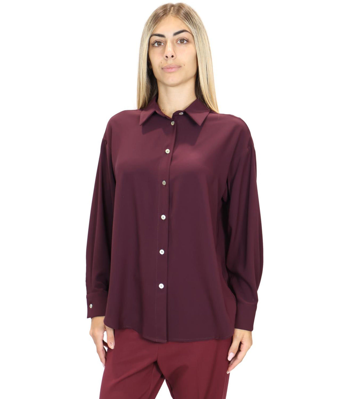 Le Streghe Camicia Melanzana da Donna