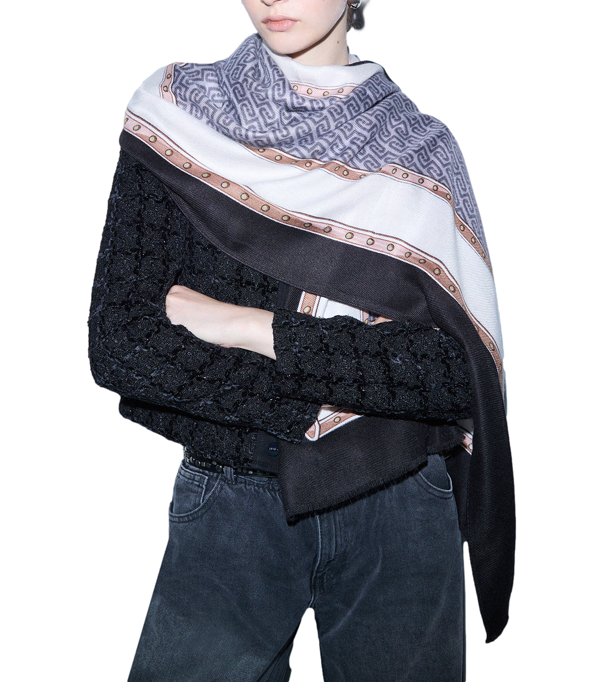 Liu jo Sciarpa/Foulard Nero da Donna