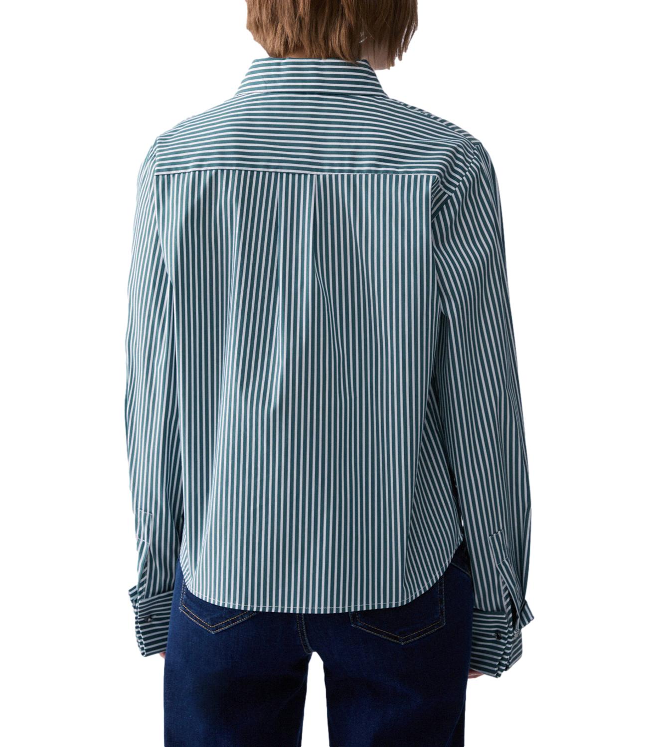 Liu jo Camicia Dark Green/white da Donna
