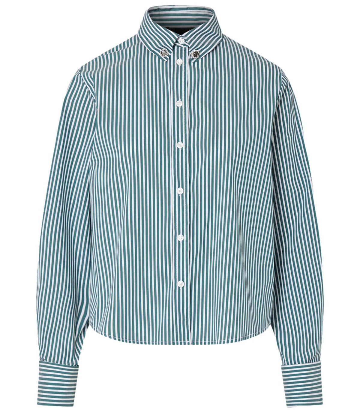 Liu jo Camicia Dark Green/white da Donna