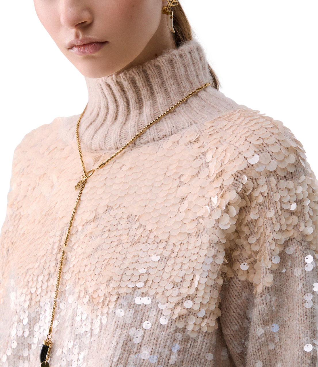 Liu jo Maglia Gold Rose da Donna