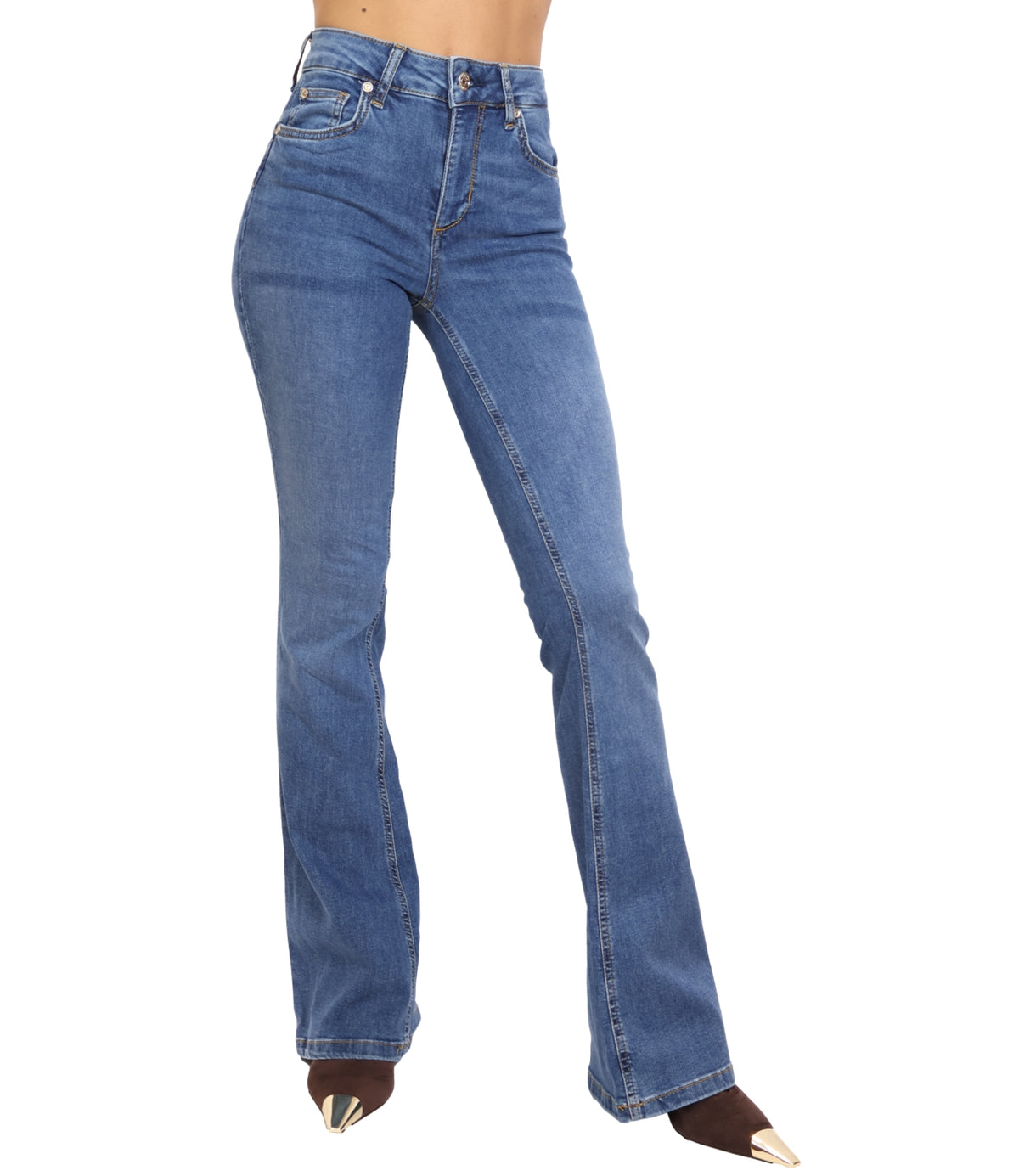 Liu jo Jeans Denim Blue Hope Wash da Donna