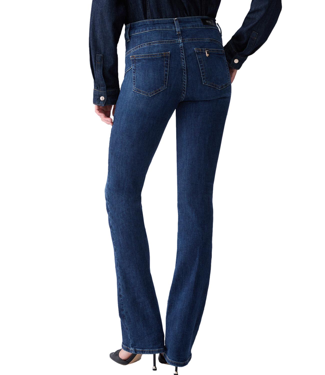 Liu jo Pantalone Denim Den.blue Jolie Wash da Donna
