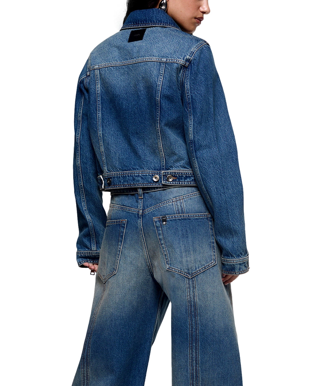 Liu jo Giubbotto Den.blue Vint.zip wa da Donna
