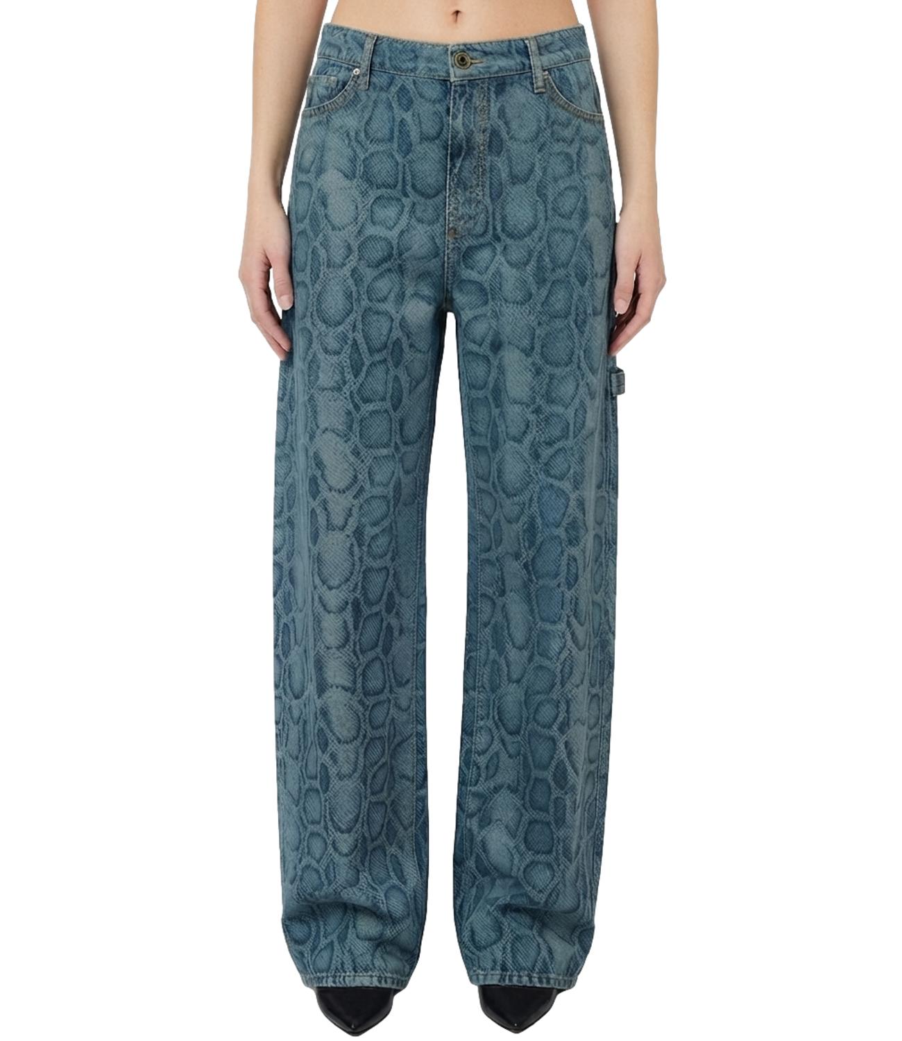 Liu jo Jeans Den.blue Summ.animal da Donna