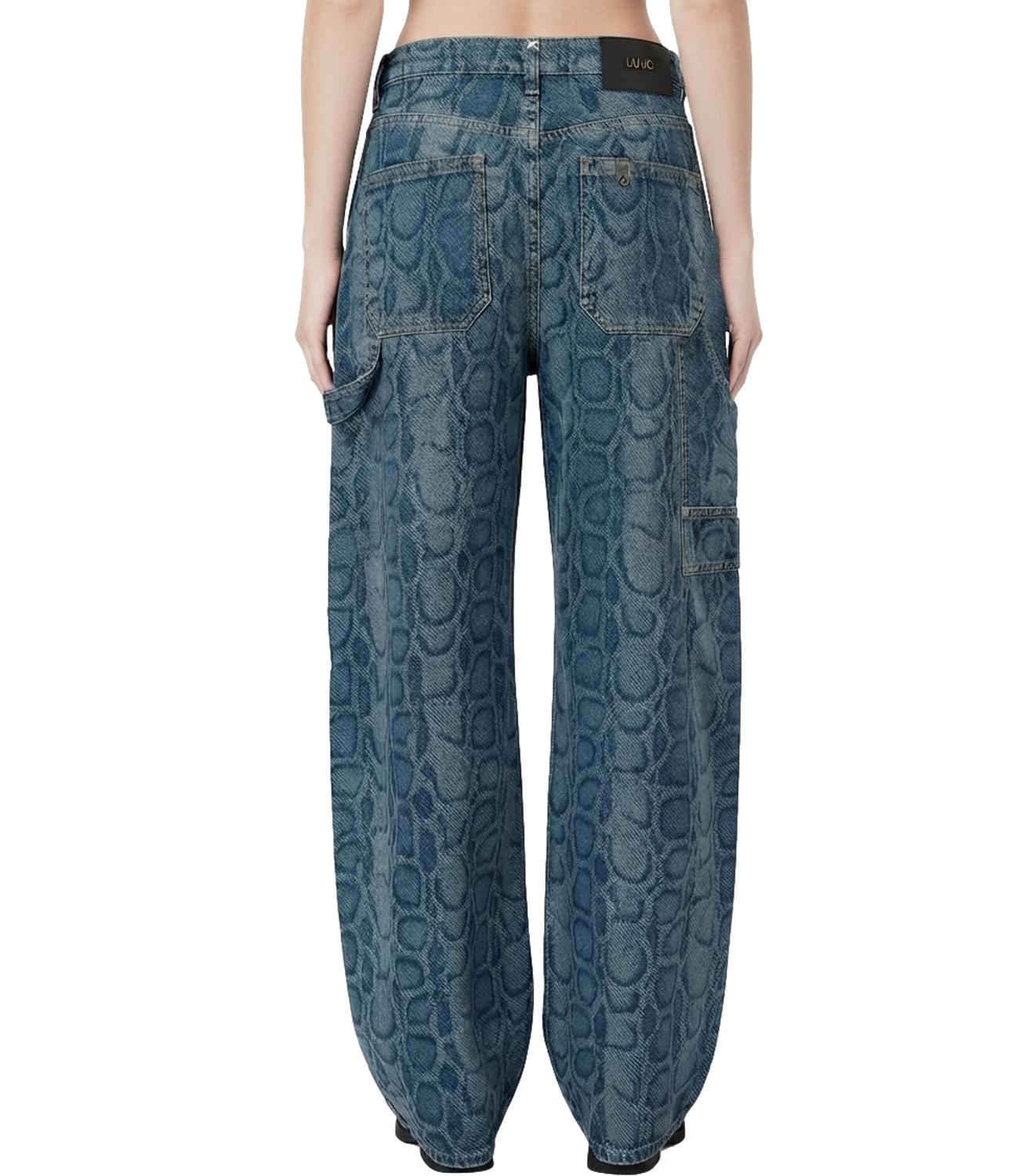 Liu jo Jeans Den.blue Summ.animal da Donna