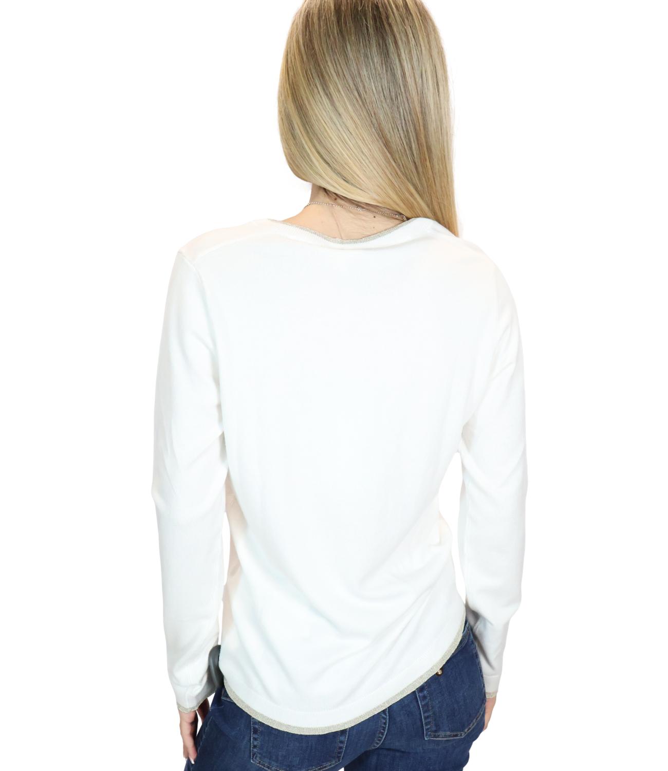Liu jo Maglia Bianco Lana da Donna