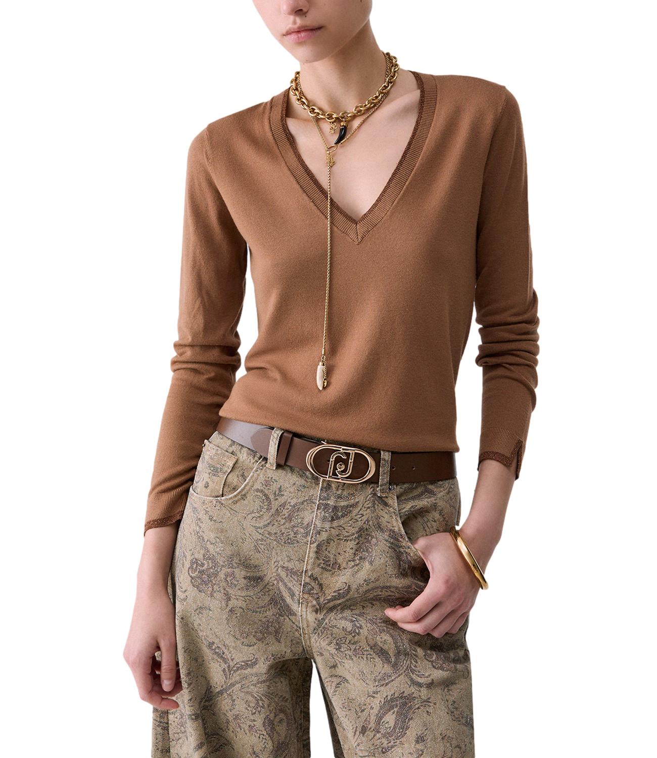 Liu jo Maglia Cocoa Creme da Donna