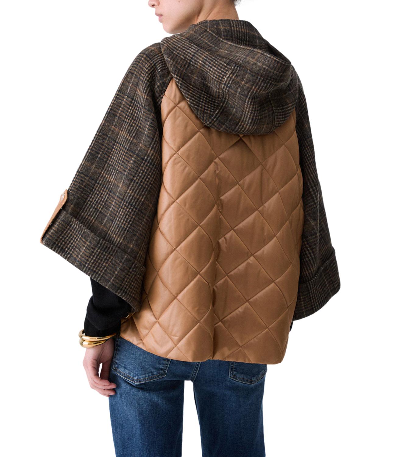 Liu jo Giaccone Camel Check da Donna
