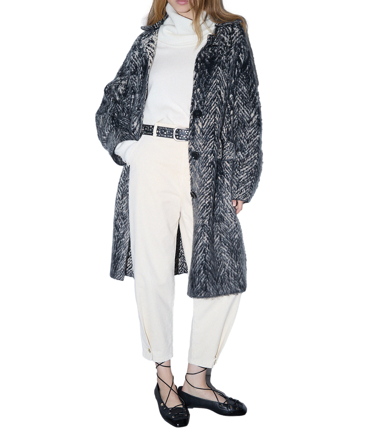 Cappotto Jacq Nat Fishbone