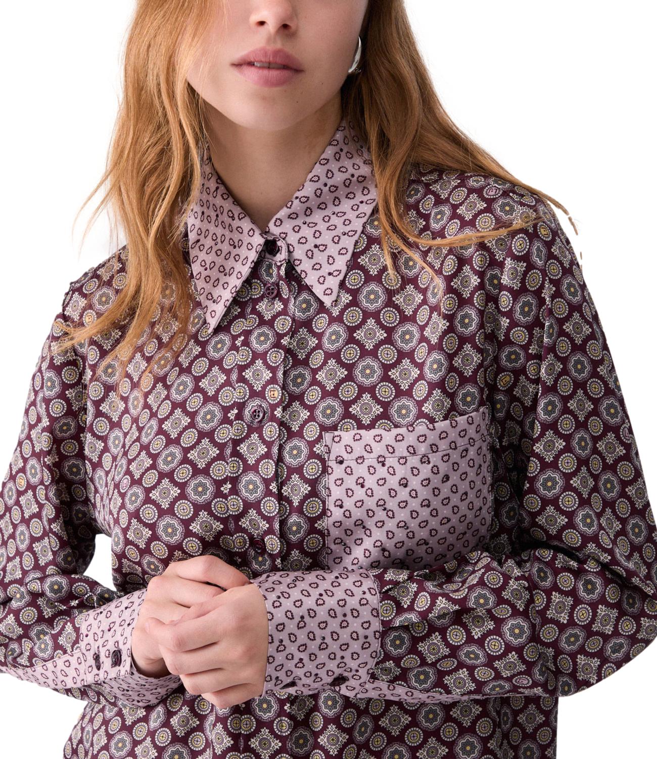 Liu jo Camicia Big Auberg Geom/sm L da Donna