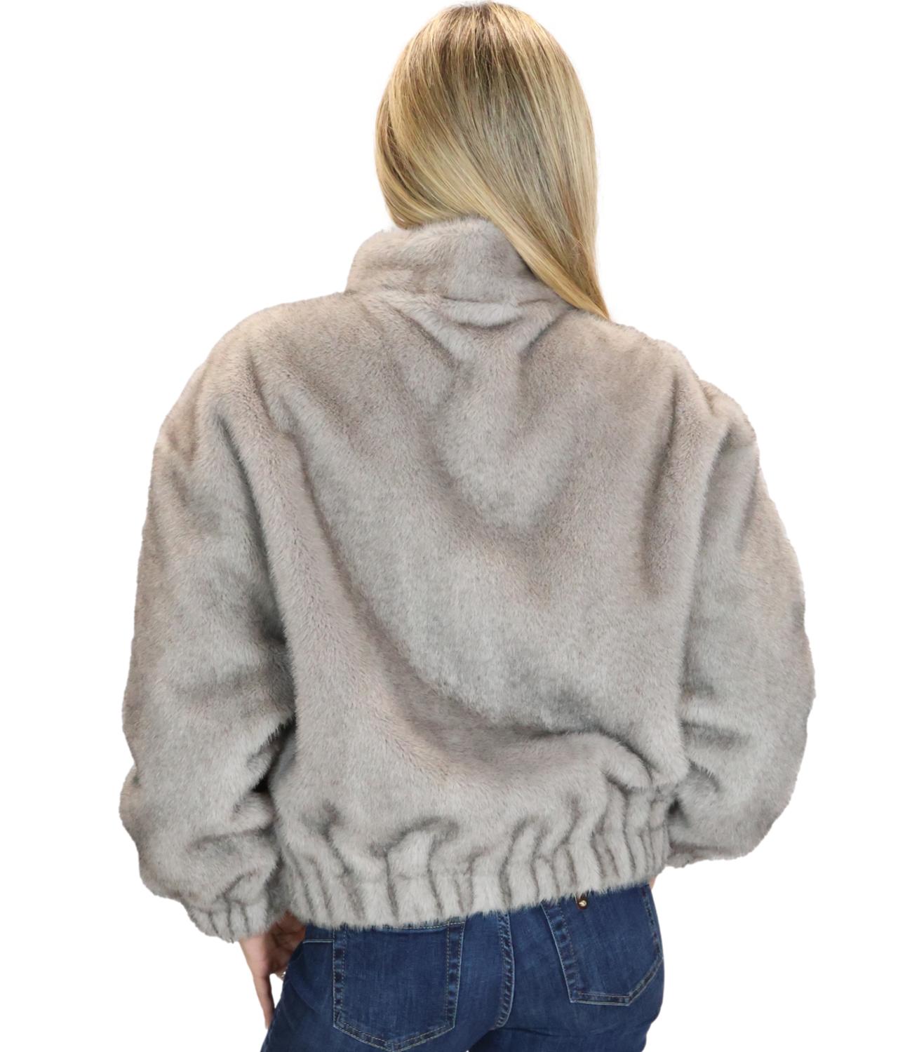 Liu jo Giaccone Silver Grey da Donna