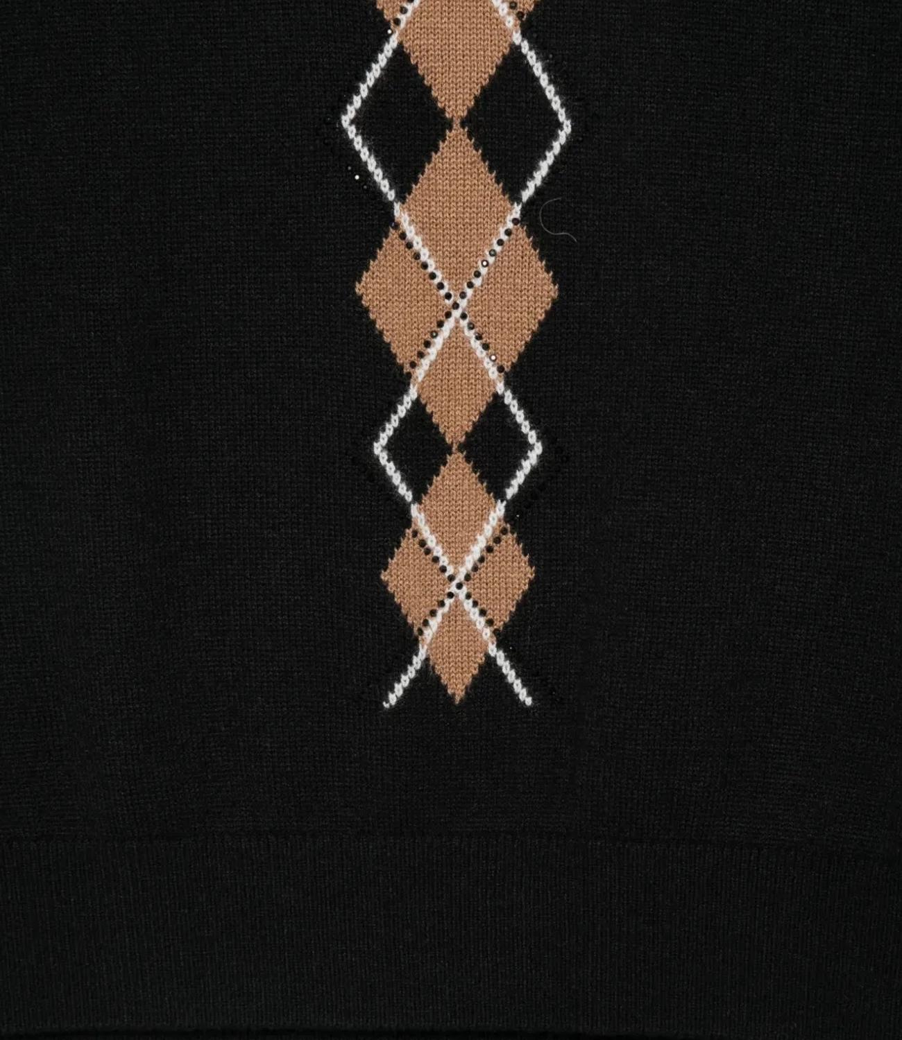 Liu jo Maglia Ballantyne Black/bei da Donna