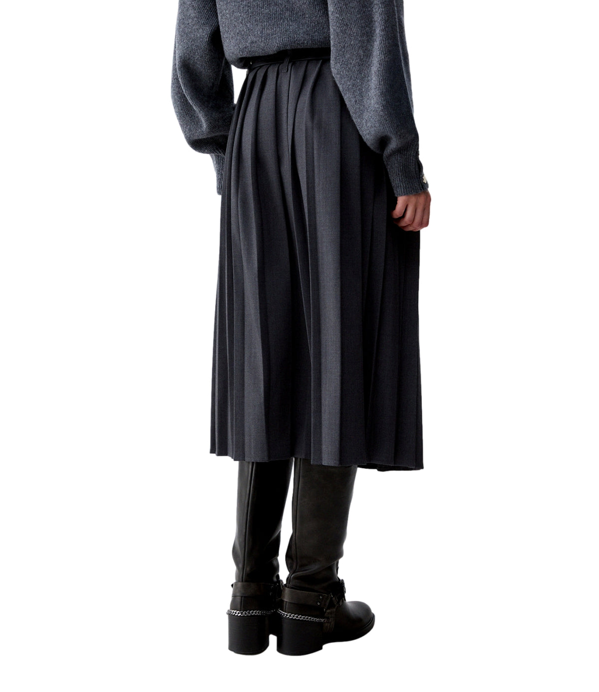 Liu jo Gonna Dark Grey Melange da Donna