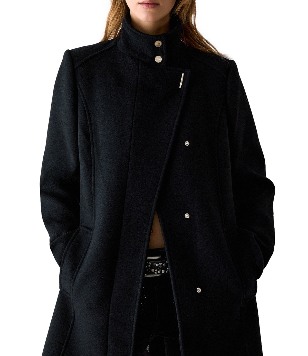 Liu jo Cappotto Nero da Donna