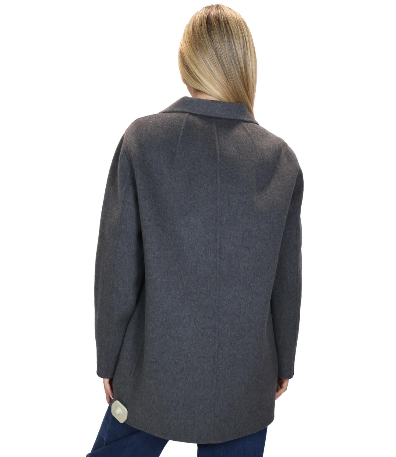 Marella Giaccone Grigio Scuro da Donna
