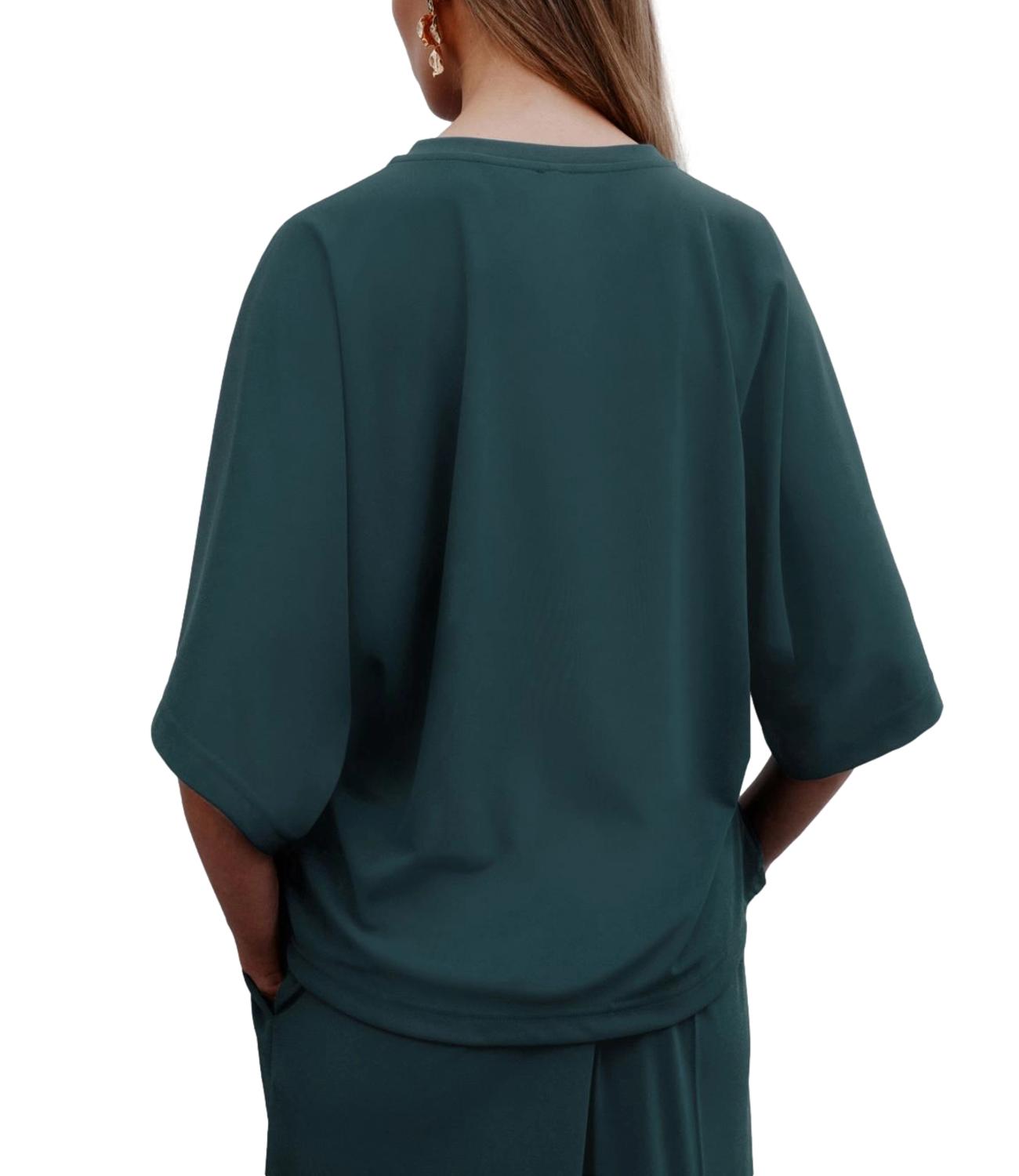 Marella Art.365 T-Shirt Blu Pavone da Donna