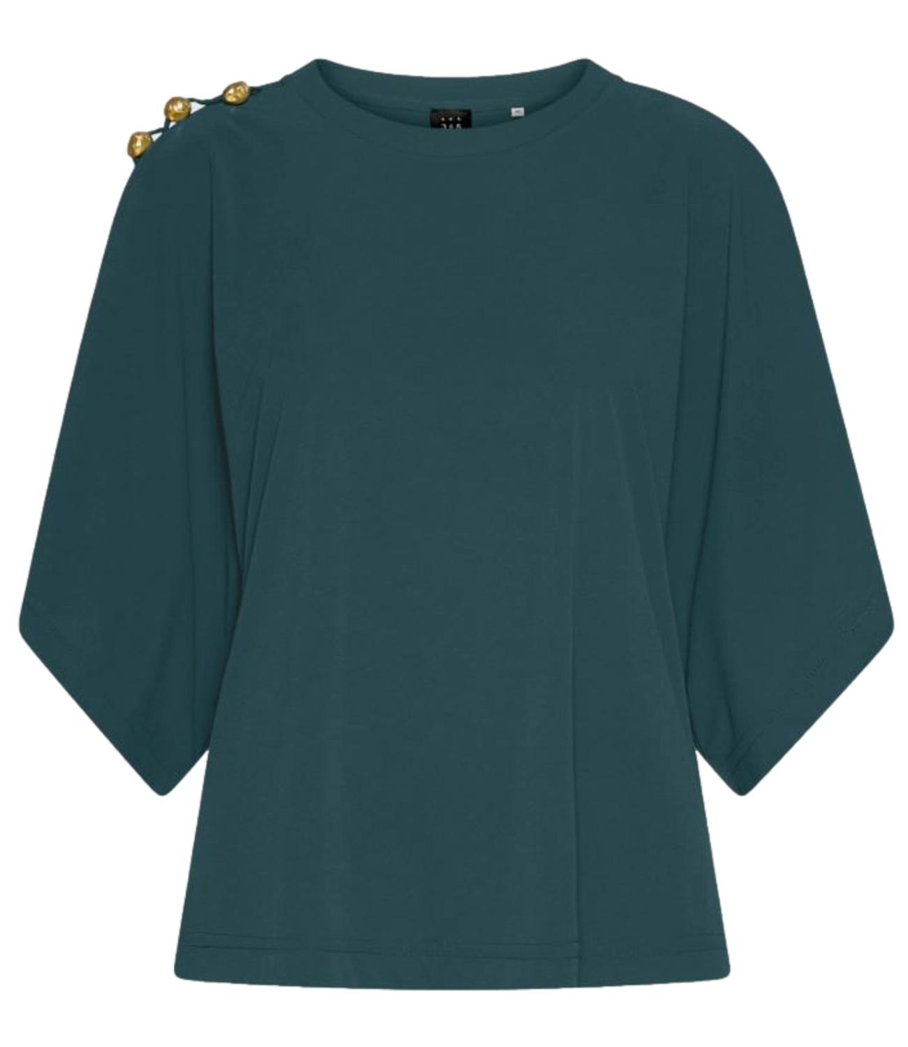 Marella Art.365 T-Shirt Blu Pavone da Donna