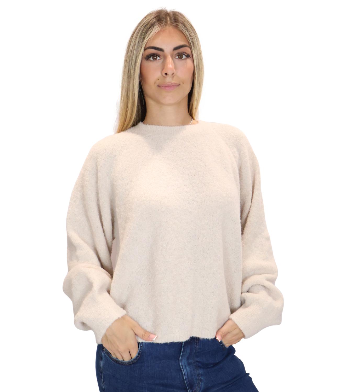 Marella Monochrome Maglia Tortora da Donna