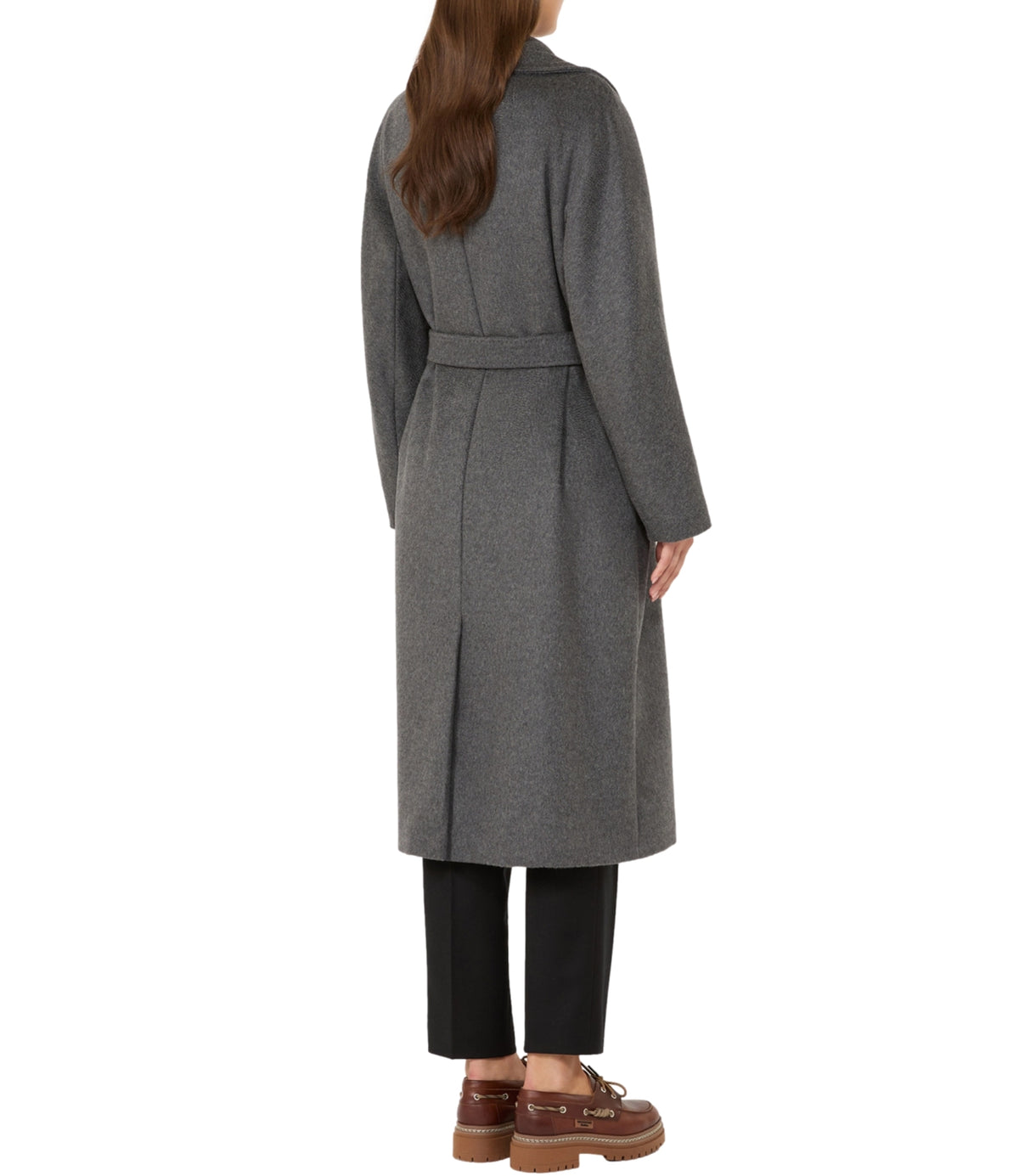 Max Mara Weekend Cappotto Grigio Melange da Donna