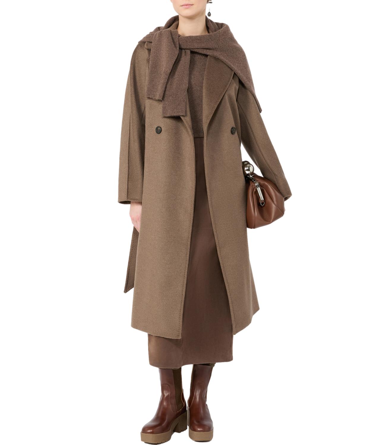 Max Mara Weekend Cappotto Marron Glace' da Donna