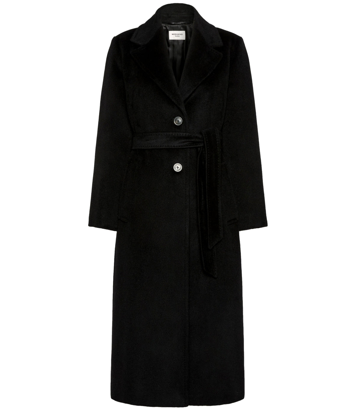 Max Mara Weekend Cappotto Nero da Donna