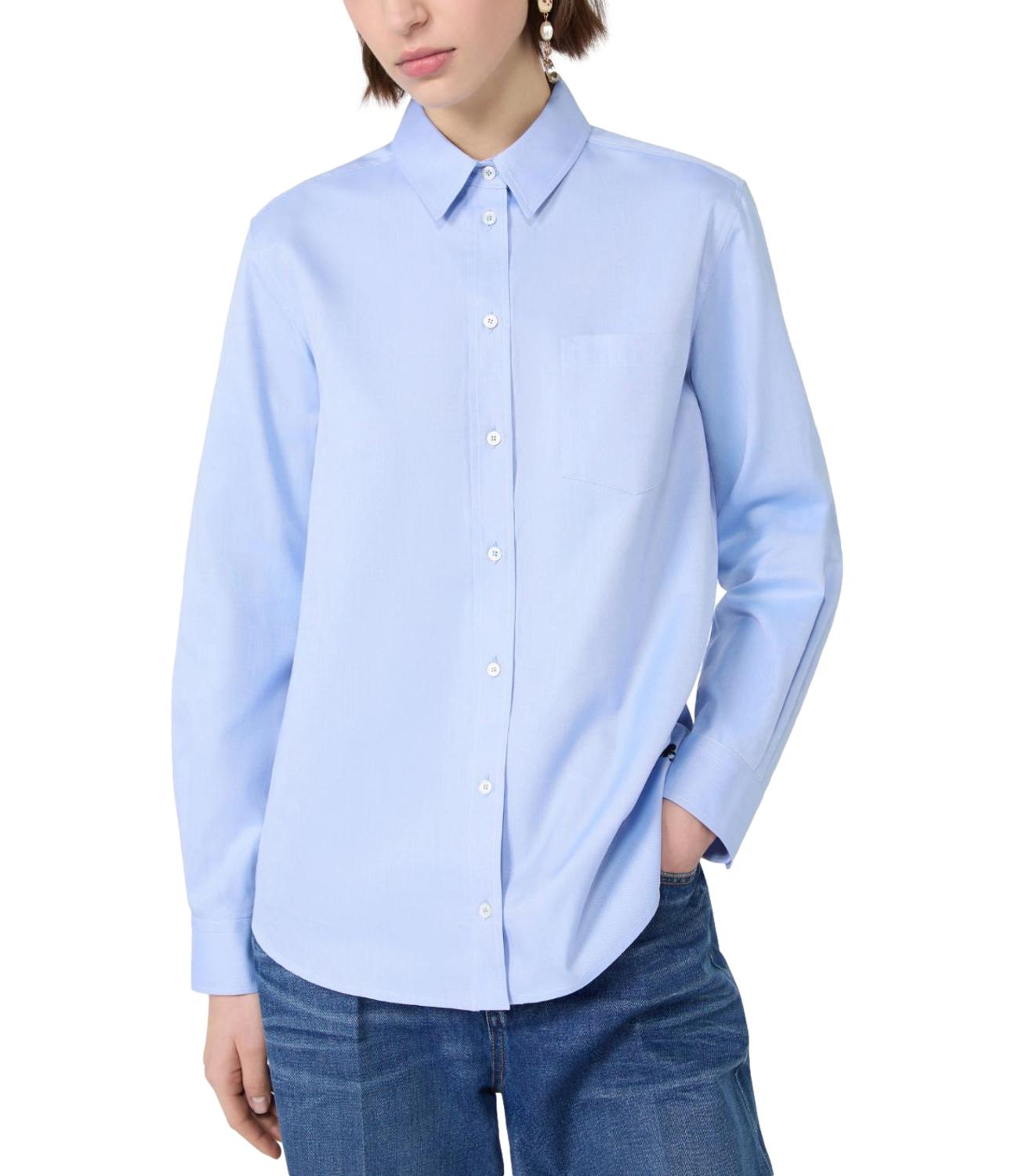 Max Mara Weekend Camicia Azzurro da Donna