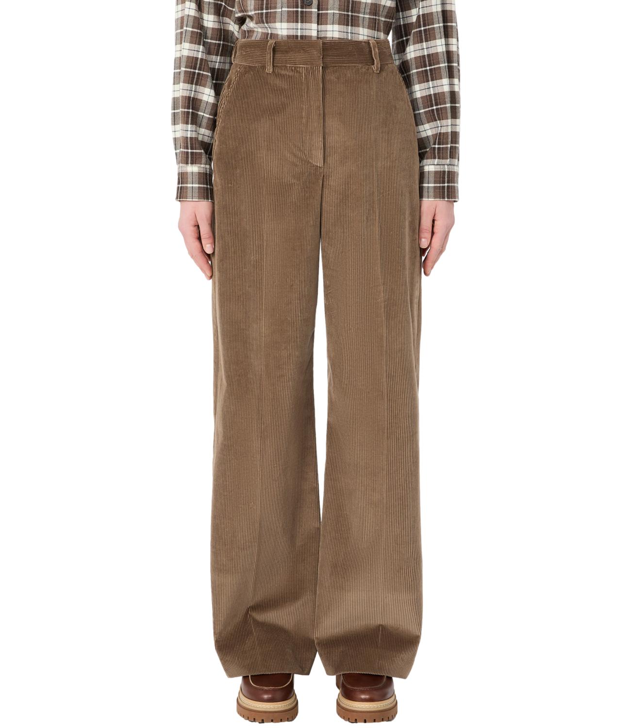 Max Mara Weekend Pantalone Marrone Chiaro da Donna