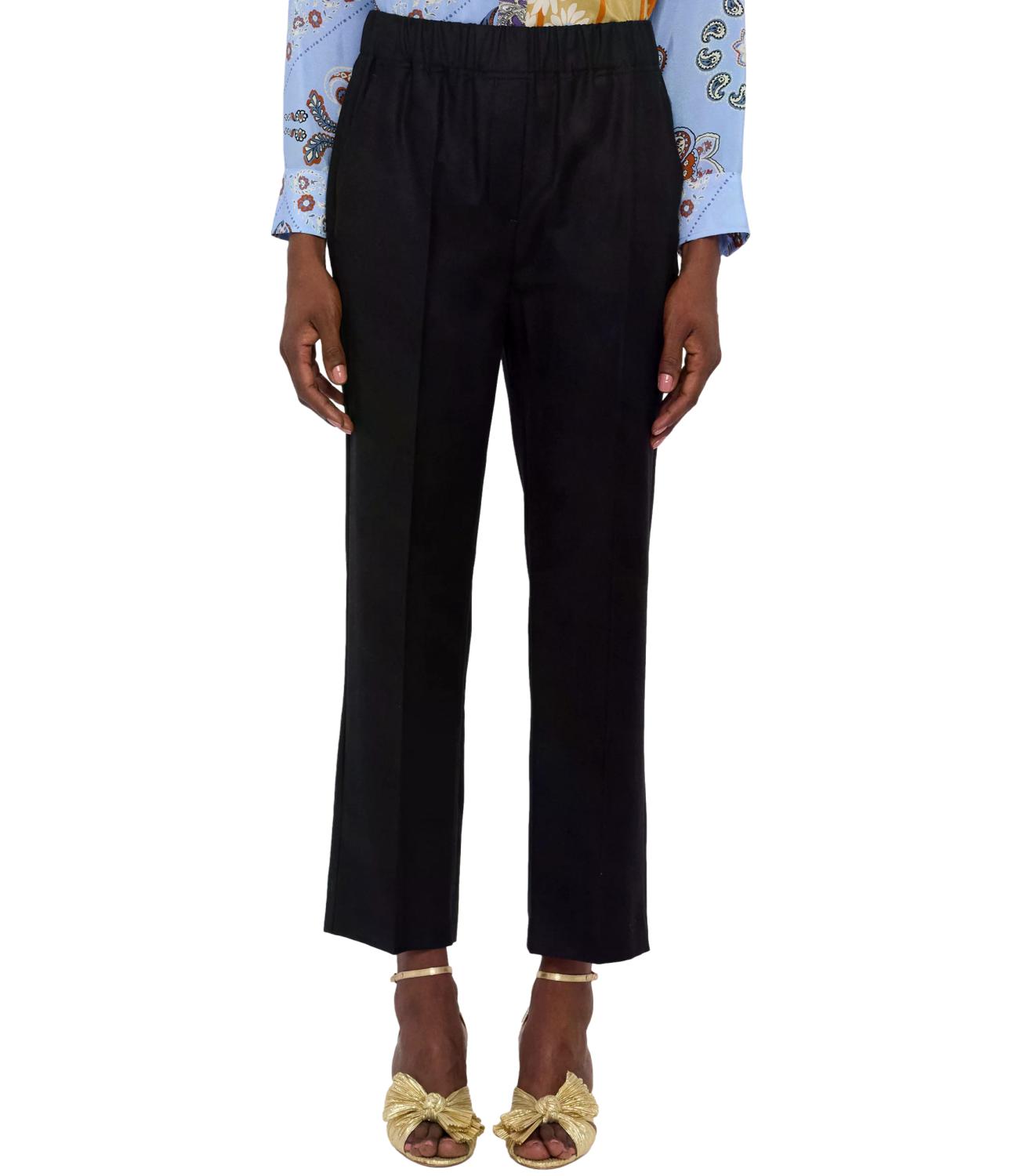Max Mara Weekend Pantalone Nero da Donna