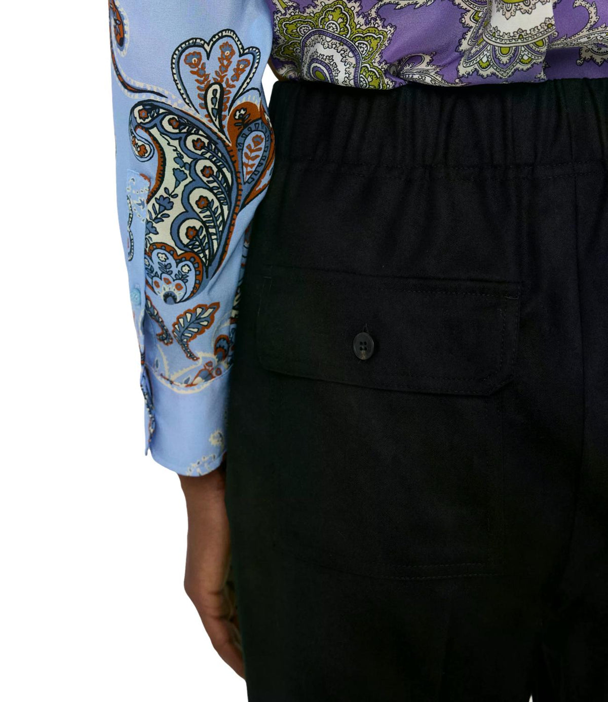 Max Mara Weekend Pantalone Nero da Donna