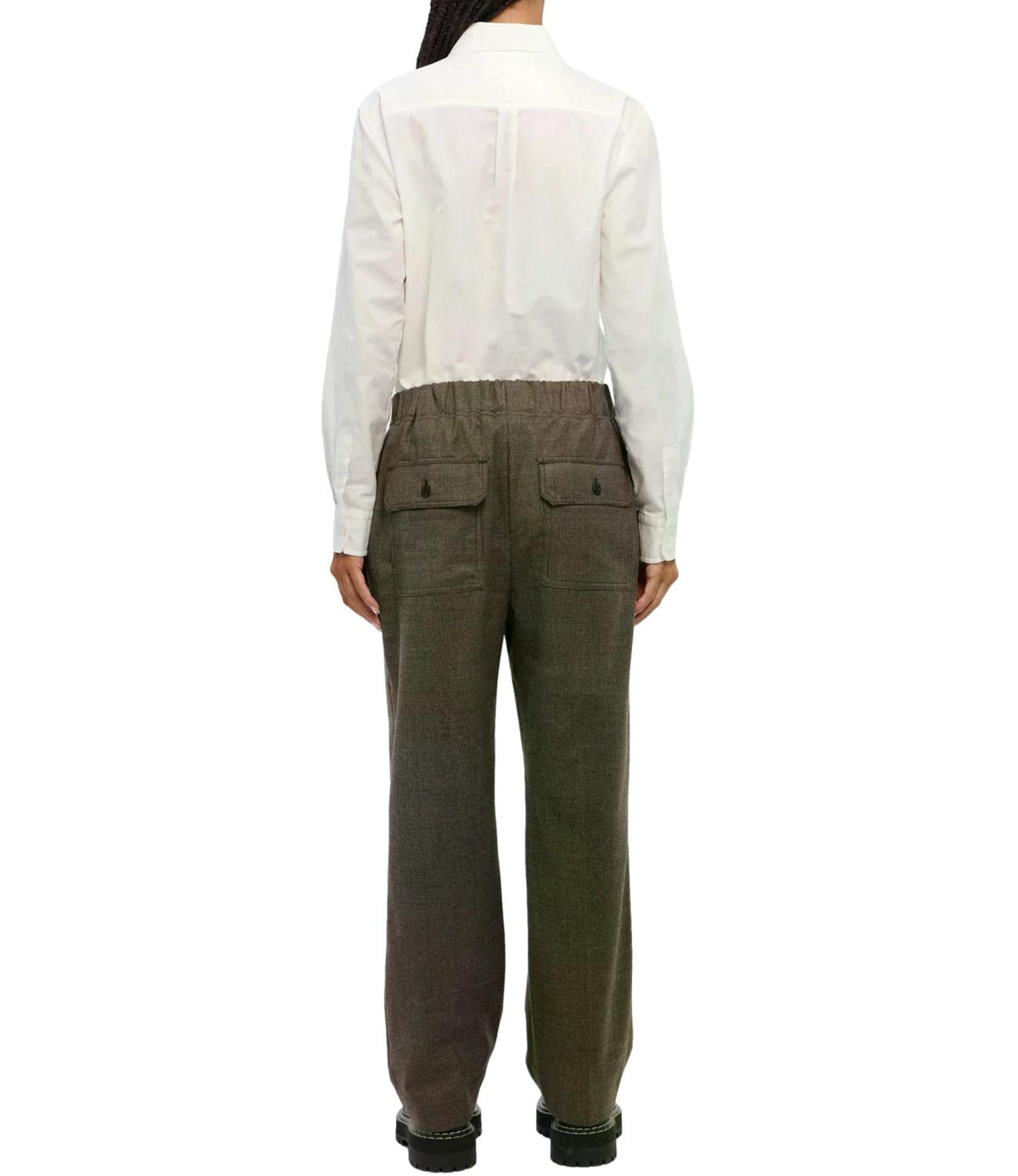 Max Mara Weekend Pantalone Marrone da Donna