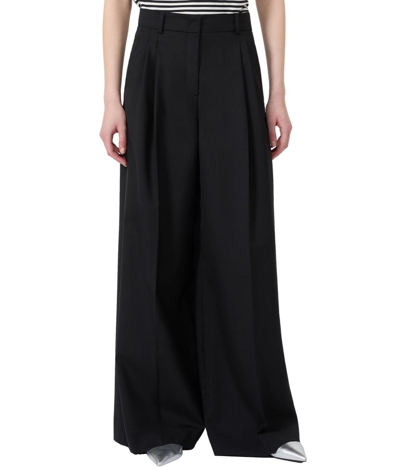 Max Mara Weekend Pantalone Nero da Donna