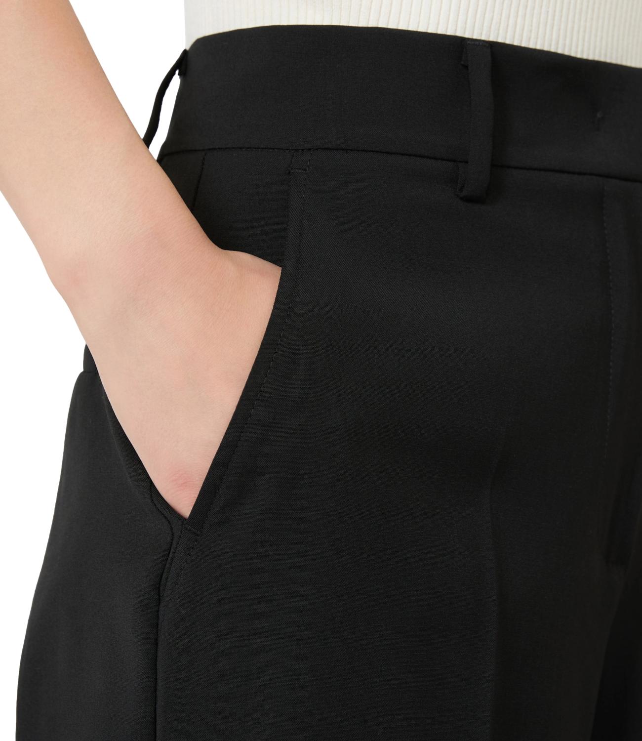 Max Mara Weekend Pantalone Nero da Donna