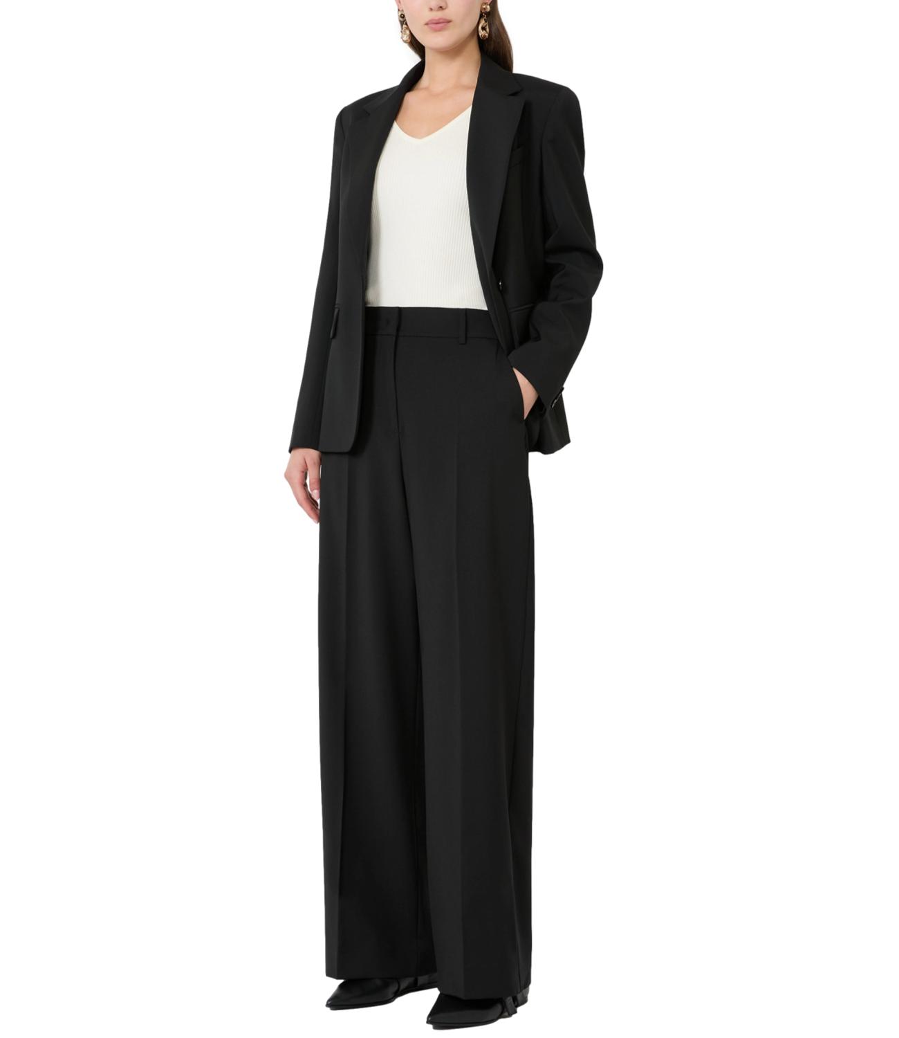 Max Mara Weekend Pantalone Nero da Donna