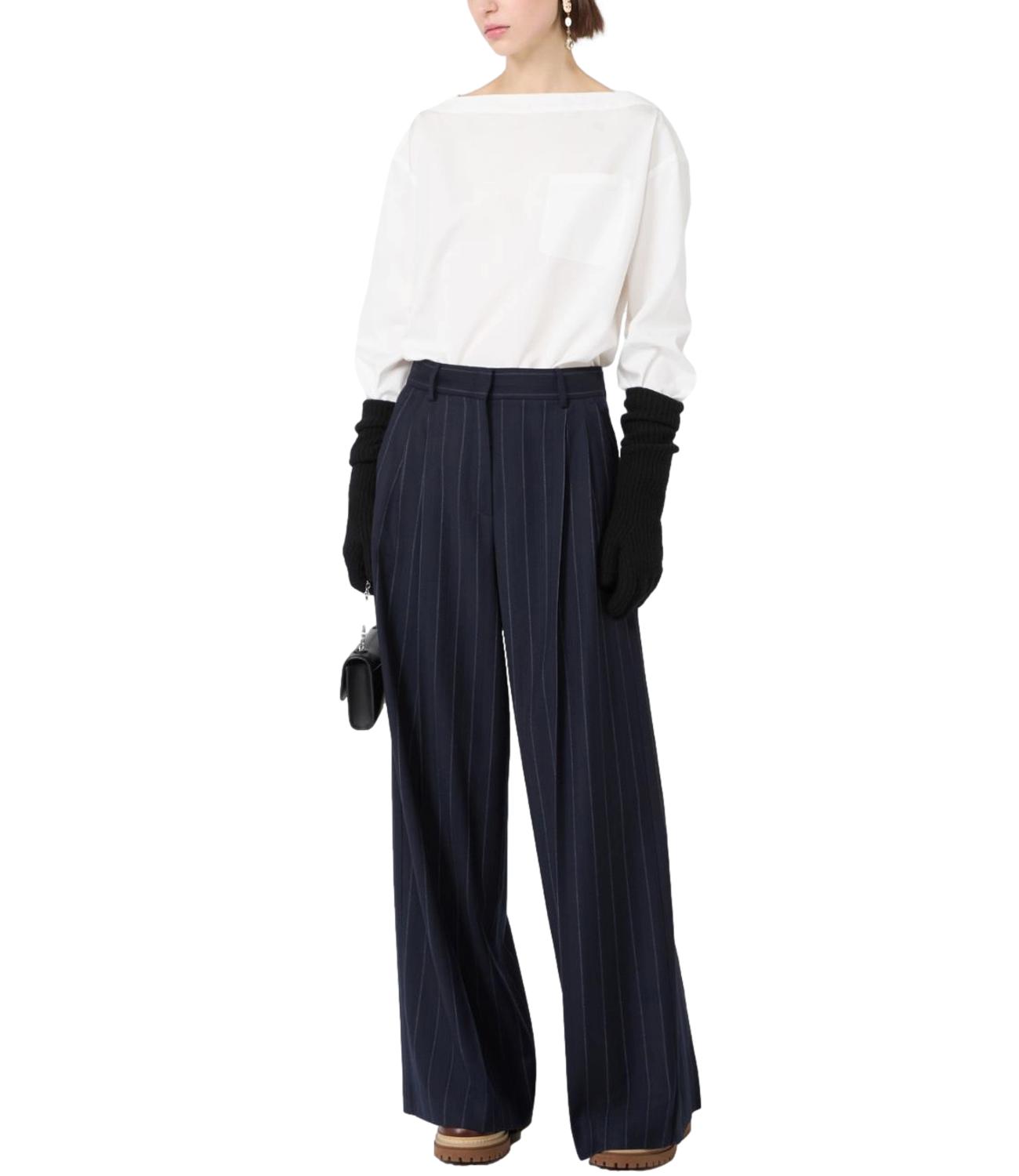 Max Mara Weekend Pantalone Blu da Donna
