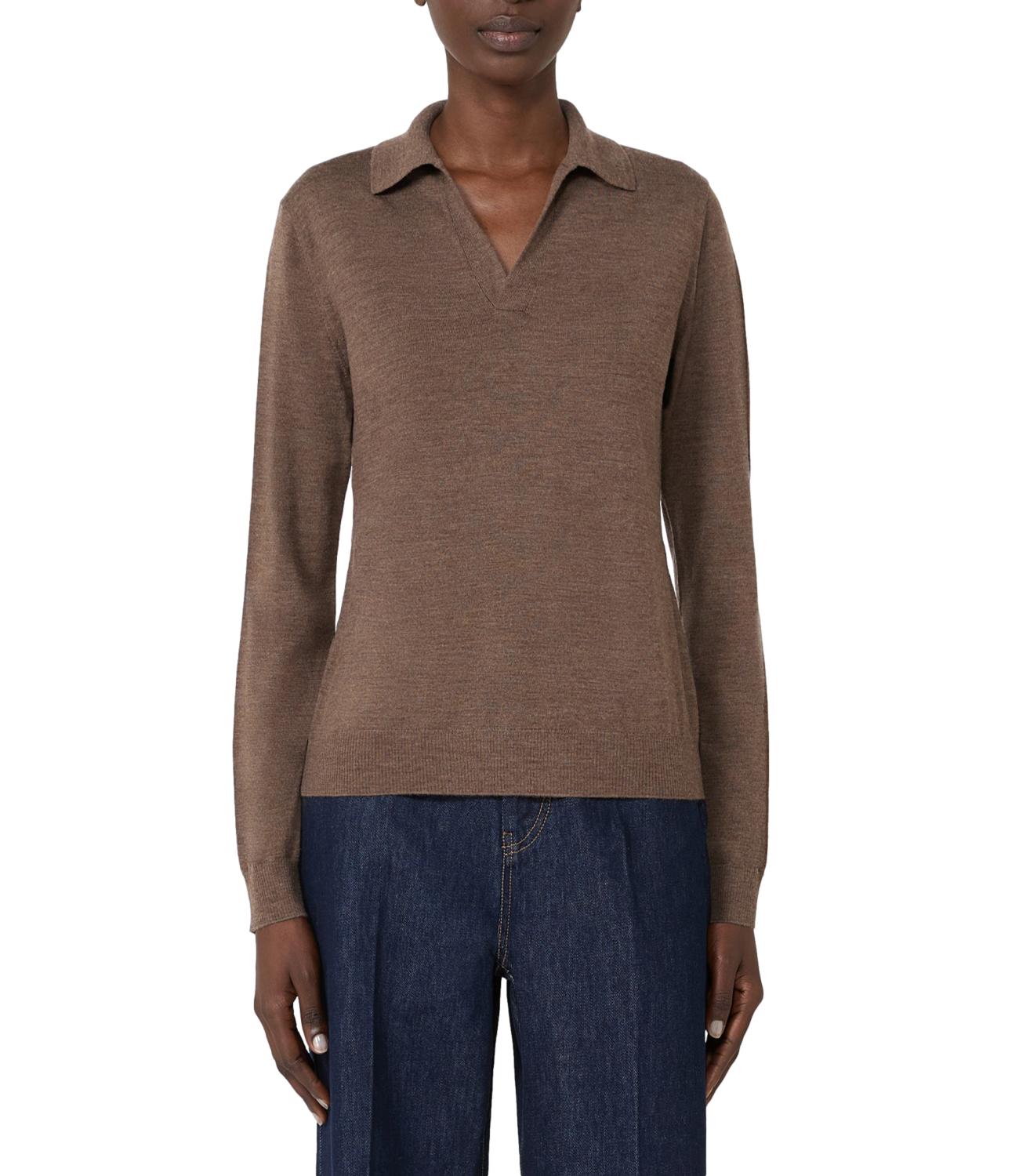 Max Mara Weekend Maglia Marron Glace' da Donna