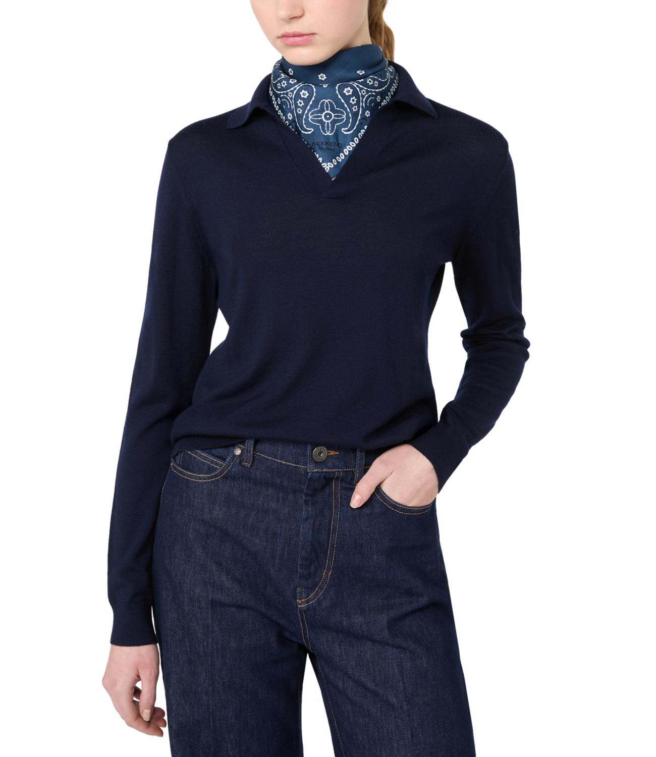 Max Mara Weekend Maglia Blu da Donna