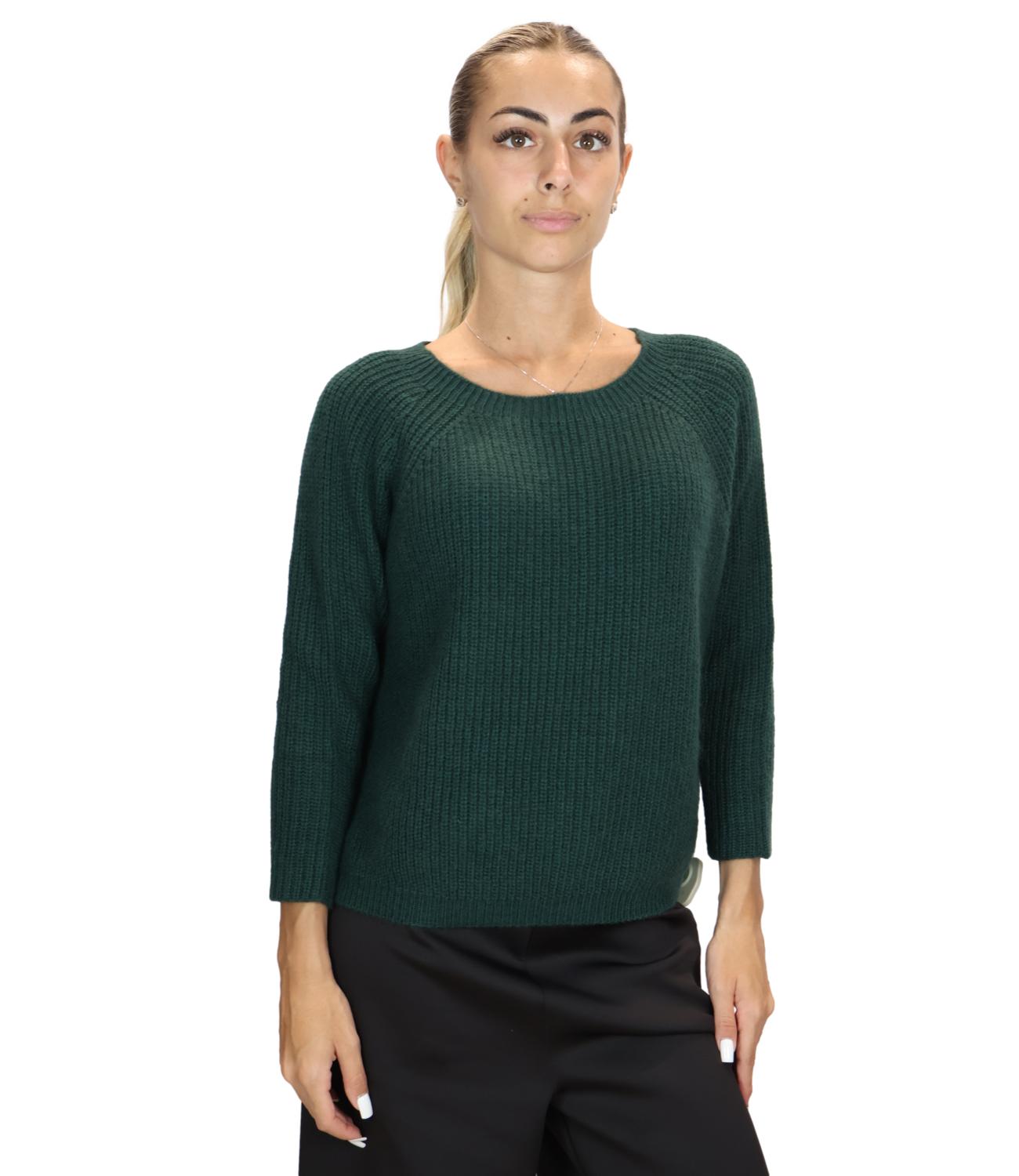 Max Mara Weekend Maglia Verde Bosco da Donna
