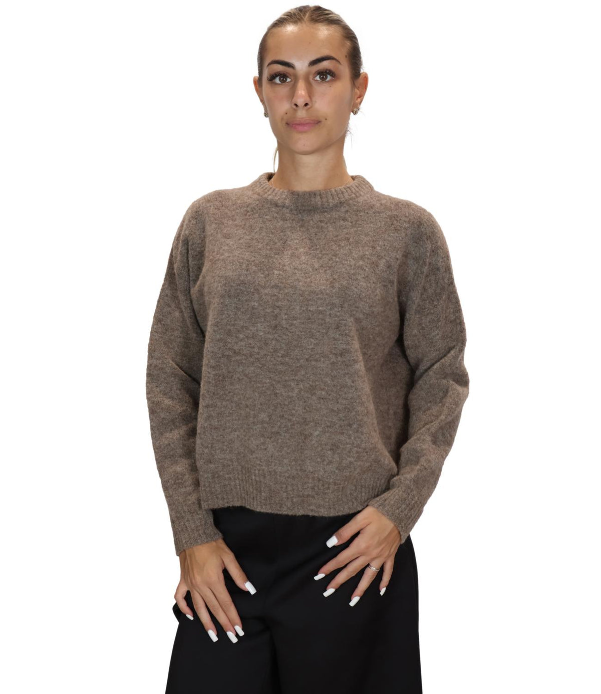 Max Mara Weekend Maglia Nocciola da Donna