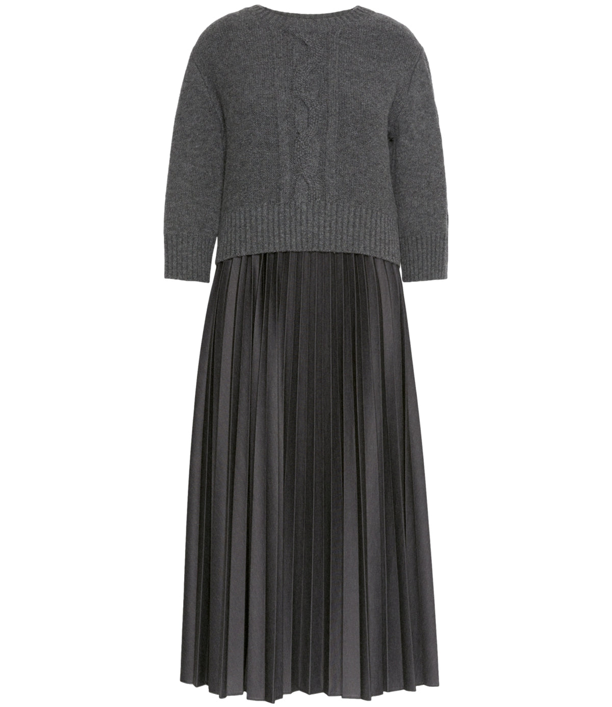 Max Mara Weekend Abito Antracite Melange da Donna