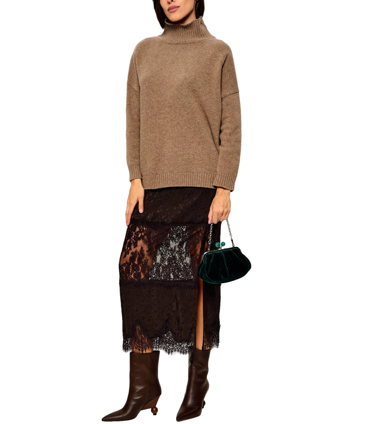 Max Mara Weekend Borsa Verde da Donna