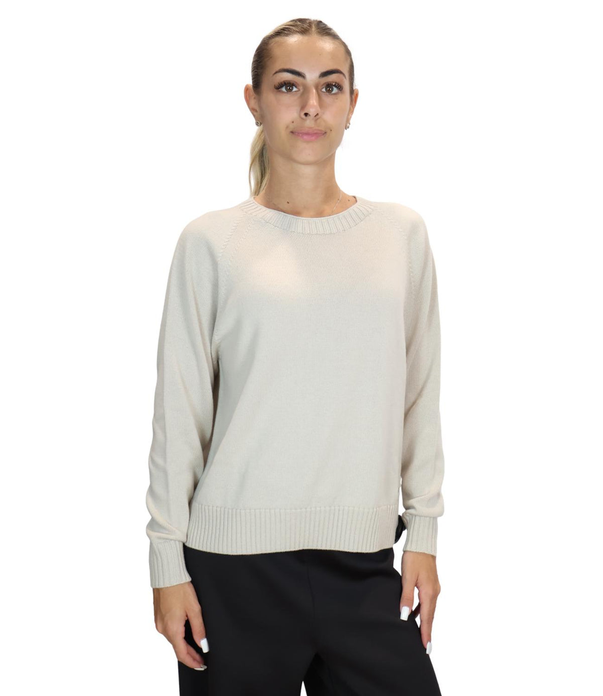 Mm Maglia Sabbia da Donna