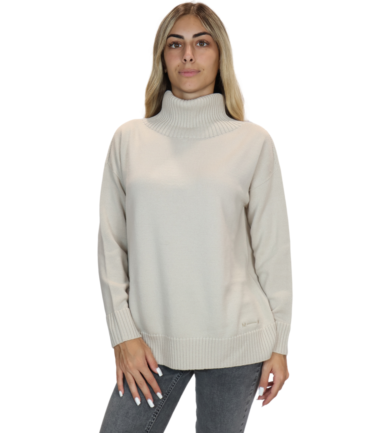 Mm Maglia Sabbia da Donna