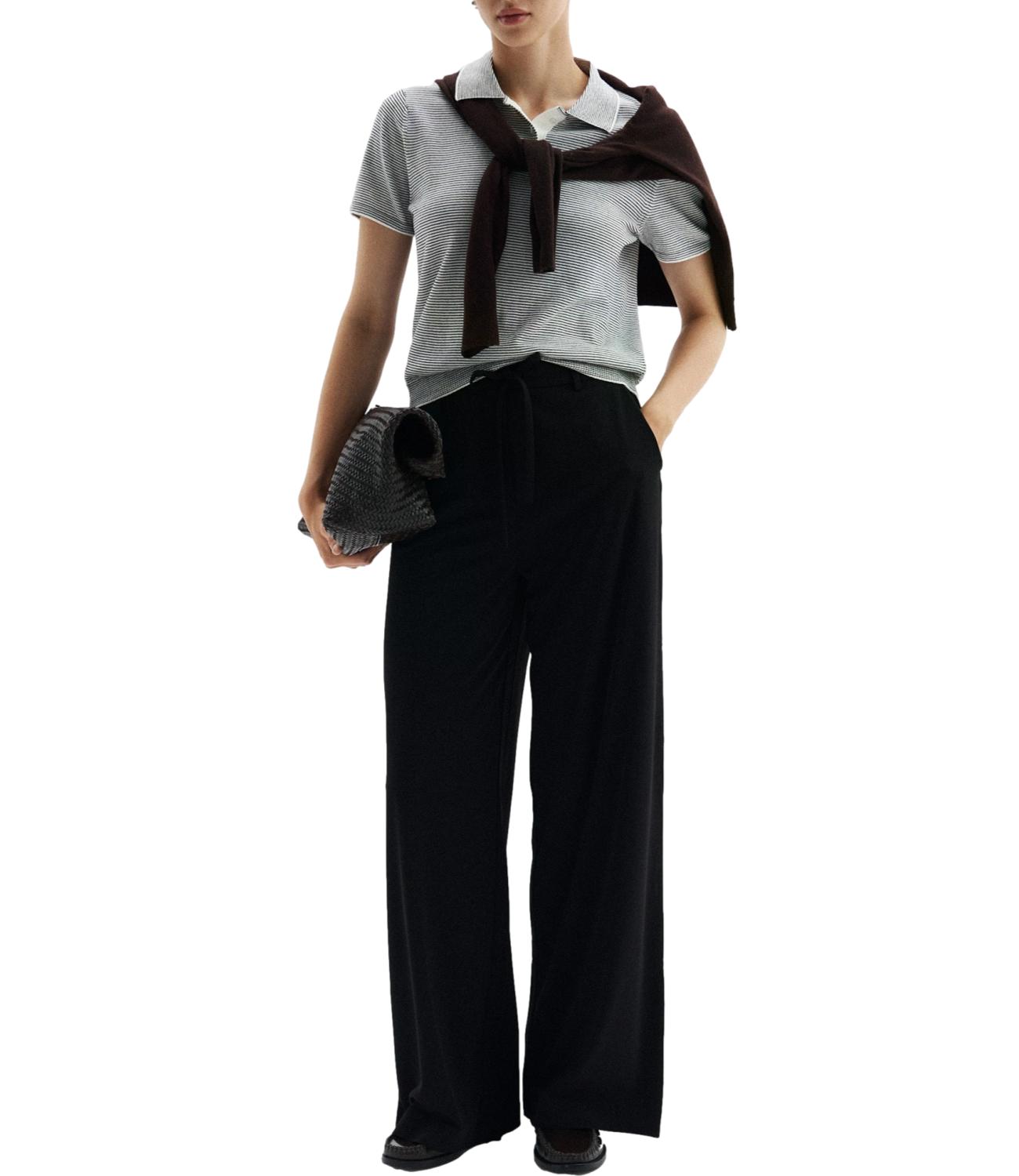 MM Pantalone Mmledotto Nero Donna