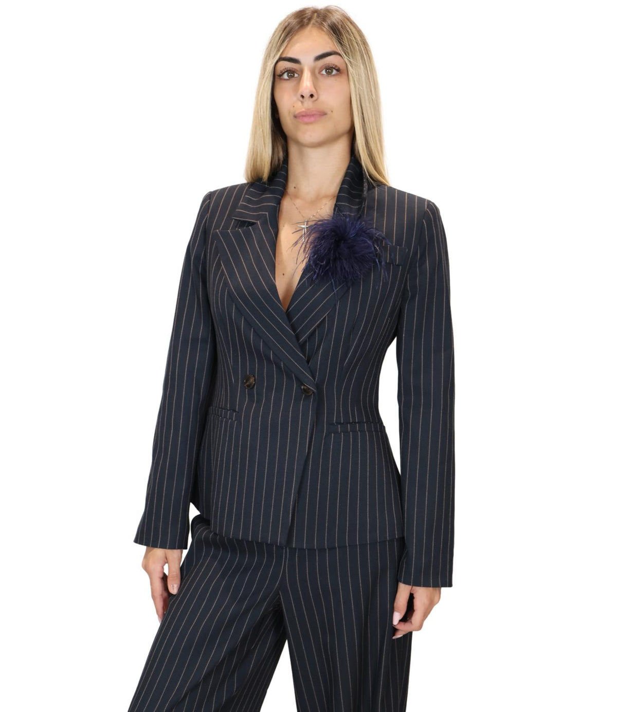 Motel Giacca Blu da Donna